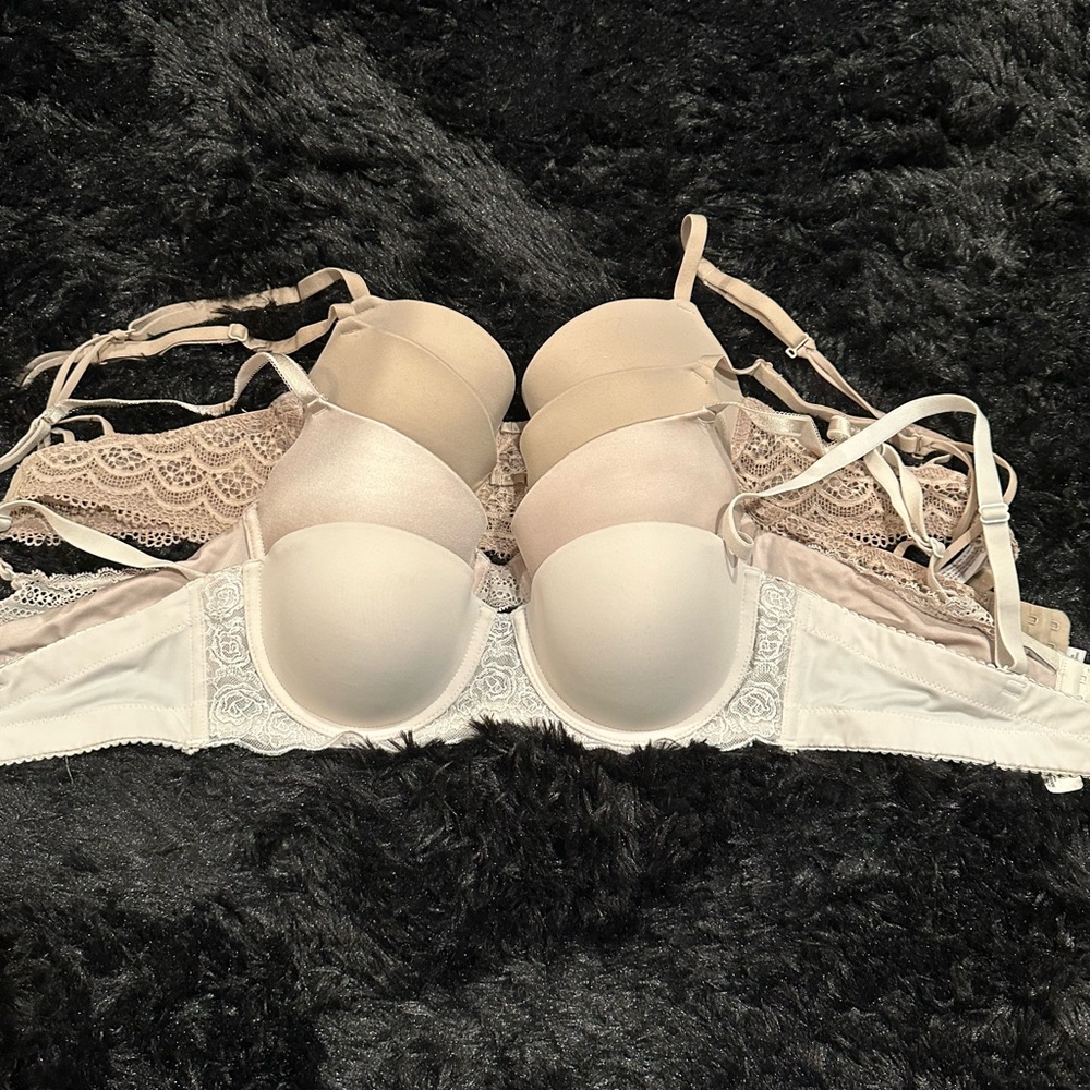 34b neutral bra bundle